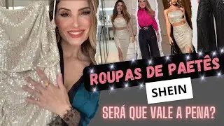 Avaliando pe&ccedil;as de Paet&ecirc;s da Shein (cal&ccedil;a e conjunto). Ser&aacute; que valem a pena?