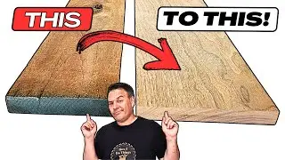 Lumber Milling Made EASY: No Jointer Required!