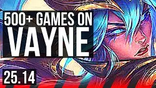 VAYNE vs ILLAOI (TOP) | 9/1/5, 500+ games | EUW Master | 25.14