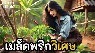 เมล็ดพริกวิเศษ ｜ EP.490 #นิทานพื้นบ้าน #นิทานก่อนนอน #นิทานสอนใจ #นิทานชาวบ้าน