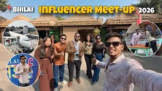 Influencer meet-up me gaye 😍| Bhilai Influencer meetup 2026 | #bhilai  #influencer #meetupvlog 