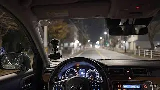 Late Night City Ambience with Calm City Silence and Gentle Street Echo