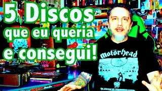 5 DISCOS QUE EU QUERIA E CONSEGUI!