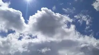 Time-lapse Clouds. Music from Vangelis - Come To Me