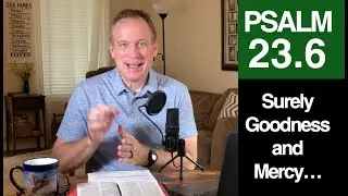 Psalm 23.6 - Surely Goodness and Mercy...