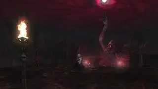 Lineage 2 Dark Elf Village centre statue (with music)