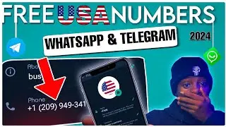 How to Get Free USA🇺🇸 Phone Number for Verification - Get Free USA Phone Number 2024