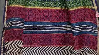 chanderi silk saree