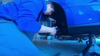 S550 Mustang Sway bar and Vertical Links Install