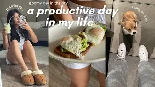 a productive day in my life: morning prayer, gloomy day and the first day of snow