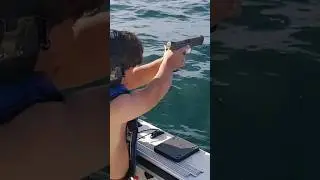 Dwarf handles the sar9 pistol. #sar9 #pistol #fun #shorts