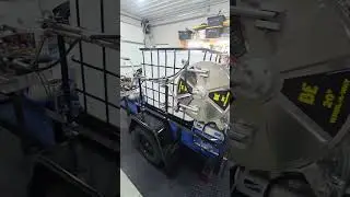 Power Washing 5x8 trailer build Progress
