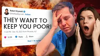 Graham Stephan Exposed Robert Kiyosaki's little secret🤫 | RQA reacts