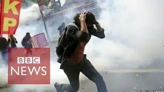 Turkey May Day: Protesters clash with police at rally in Istanbul - BBC News