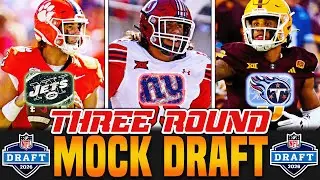 THREE ROUND 2026 NFL Mock Draft