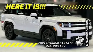 Каллиграфия Hyundai Santa Fe 2024 года | ПОТРЯСАЮЩЕЕ обновление