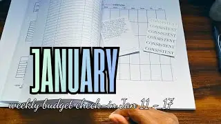 weekly budget check-in & paycheck budget closeout (Jan 11-17)