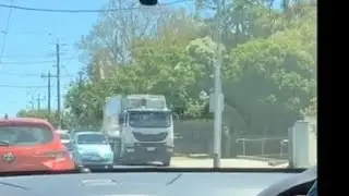 City Of Stonnington White Bulk Waste Iveco Acco Truck