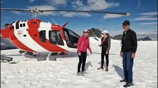 Alaska Helicopter flying with Leigh Coates in the Chugach Mountains - Valdez, Alaska.