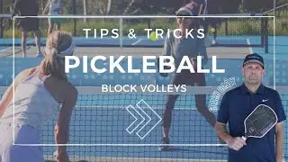 Pickleball Tips & Tricks with Casey: The Block Volley