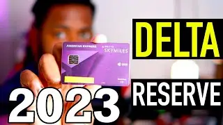 DELTA SKYMILES RESERVE CARD REVIEW 2023 | Medallion Status Explained