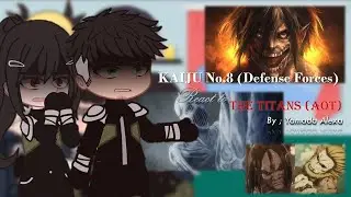 Kaiju no.8 React Titan Eren | 9 Titans | READ DESC&iexcl;🚨❗️ PART 2