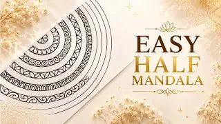 Simple Mandala Drawing | Mandala Art ✨✨🌸🌸