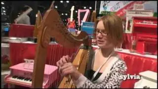 SCHOENHUT TOY PIANOS @ TOY FAIR 2009n with SYLVIA GALLEN