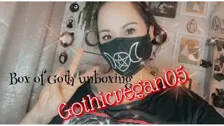 Box of Goth ⚰️🖤 November 2020