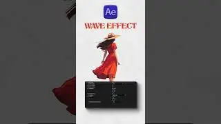 Make your visuals pop! 💥 Learn Wave Warp in AE | Fast tutorial 🎬 #AfterEffects #MotionDesign