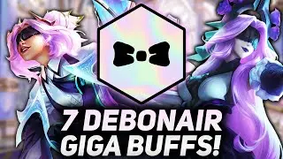 NEW 7 DEBONAIR GIVES ALL CARRIES INSANE BONUS BUFFS!! | Teamfight Tactics Patch 12.4