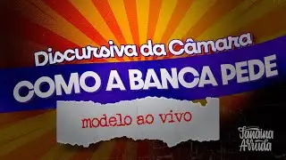 Pe&ccedil;a T&eacute;cnica - Discursiva C&acirc;mara dos Deputados