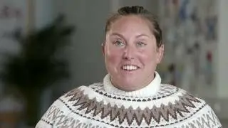 Eva Bida, vinnare av l&auml;rarpriset Guld&auml;pplet 2023