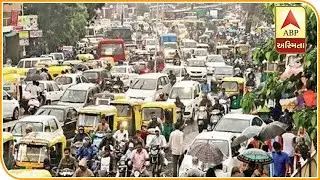 Reality Check Of Massive Traffic Situations In Ahmedabad | ABP Asmita