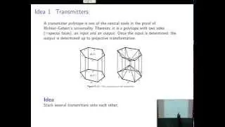 Karim Alexander Adiprasito:  New Construction for projectively unique polytopes