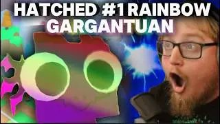 I Hatched the SECOND RAREST RAINBOW Gargantuan in Pet Simulator 99! 🤯🐾 @BuildIntoGames