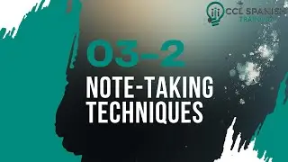 03-2 Note-taking Techniques for Consecutive Interpreters (NAATI CCL and CPI Tests Spanish Training)