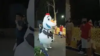 EVERYONE LOVES OLAF THE SNOWMAN AT SKYRANCH BAGUIO CITY