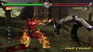 MK Deadly Alliance: Blaze 31% Damage Combo, 11 Hits