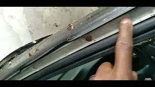 HOW TO REATTACH  CAR WEATHER STRIPPING