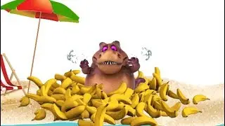 Learn Colors with Lots of Squishy Dinosaurs Balls for Children Toddlers Colors for Kids Compilation