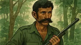Veerappan a notorious elephant hunter and sandalwood smuggler 