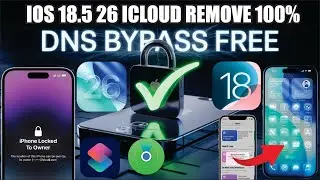 ✅ iCloud DNS Bypass Free iOS 26 & iOS 18.5 | Remove iPhone Activation Lock Without Apple ID 2025