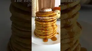 Breakfast Idea for Fall: Pumpkin Pancakes🤩 #glutenfree #breakfastideas #breakfastrecipe #pancakes