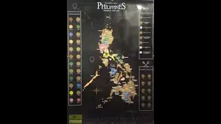 Unboxing Philippine Scratch-Off Map REC