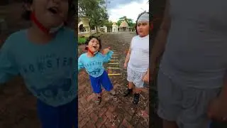 PE time, let's exercise guys, plays with cone ladder and hurdle as obstacle are fun