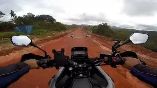 Honda NC 750x não anda em estrada de chão !