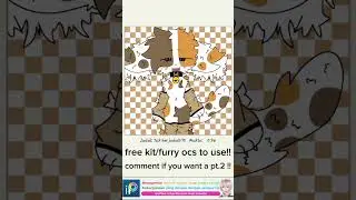 free kit/furry ocs to use!no creds needed! #furry #antizoo #therian #freeocs #viral #fyp #fypシ #cat