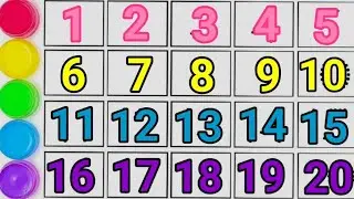 Number names | Number Name 1 to 20 | Number Name 1 to 20 Number spelling | Learn Numbers 1️⃣➡️2️⃣0️⃣