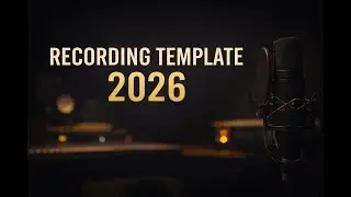 2026 Recording Template | Vocal Tracking Standard